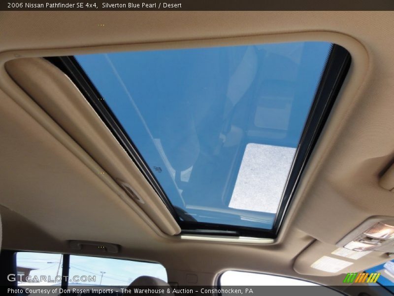 Silverton Blue Pearl / Desert 2006 Nissan Pathfinder SE 4x4