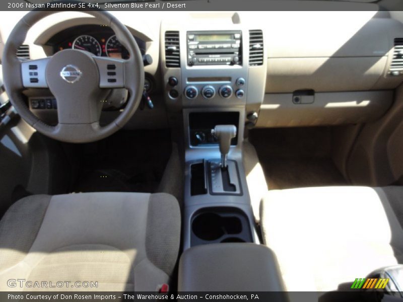 Silverton Blue Pearl / Desert 2006 Nissan Pathfinder SE 4x4