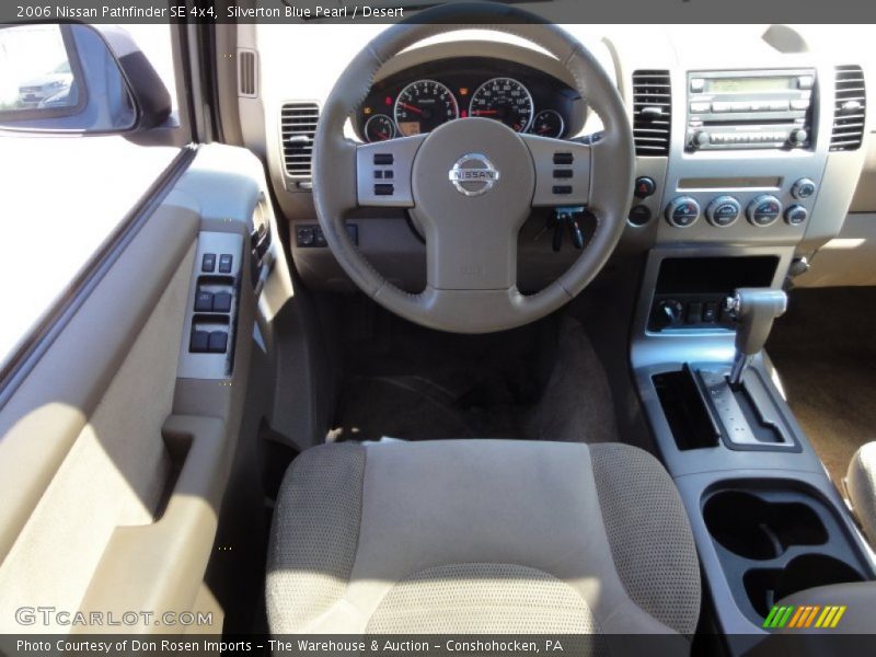 Silverton Blue Pearl / Desert 2006 Nissan Pathfinder SE 4x4