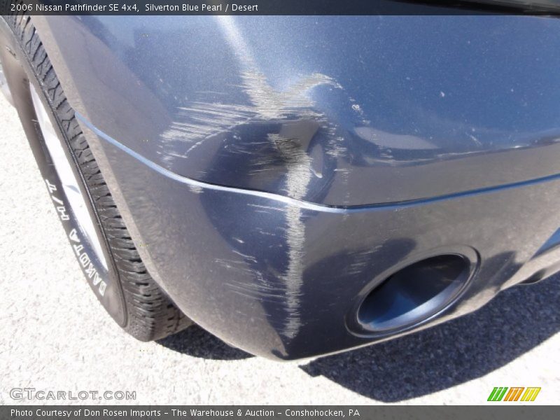 Silverton Blue Pearl / Desert 2006 Nissan Pathfinder SE 4x4