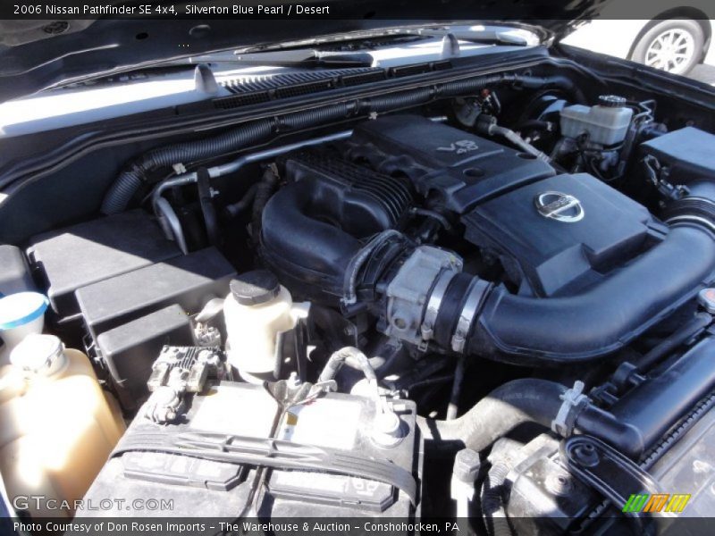 Silverton Blue Pearl / Desert 2006 Nissan Pathfinder SE 4x4