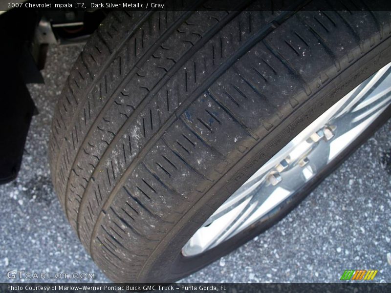 Dark Silver Metallic / Gray 2007 Chevrolet Impala LTZ