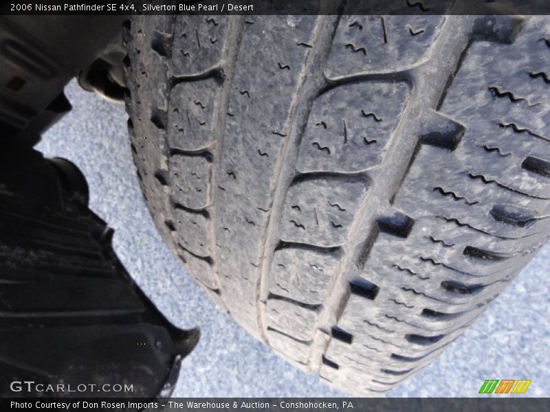 Silverton Blue Pearl / Desert 2006 Nissan Pathfinder SE 4x4