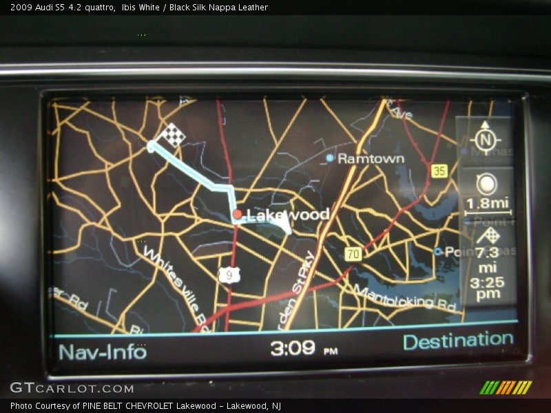 Navigation of 2009 S5 4.2 quattro