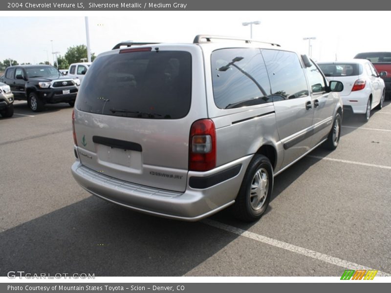 Silverstone Metallic / Medium Gray 2004 Chevrolet Venture LS