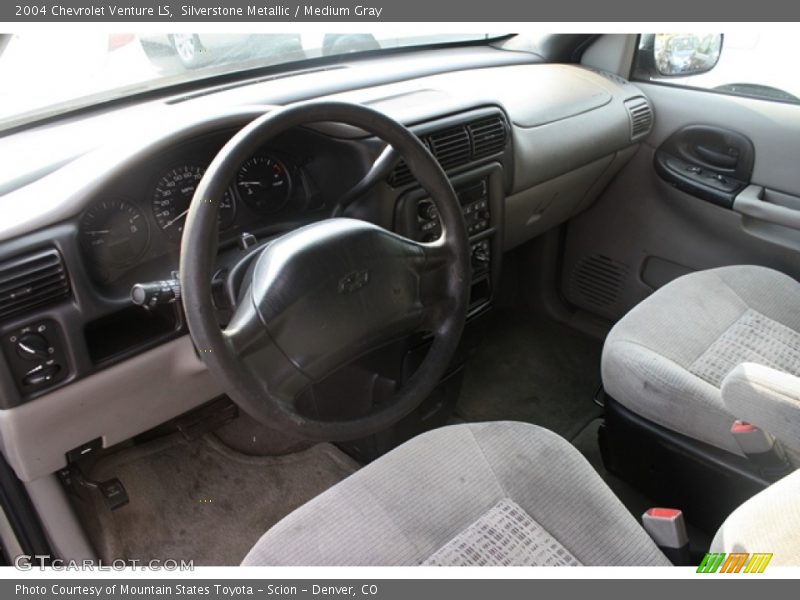 Silverstone Metallic / Medium Gray 2004 Chevrolet Venture LS