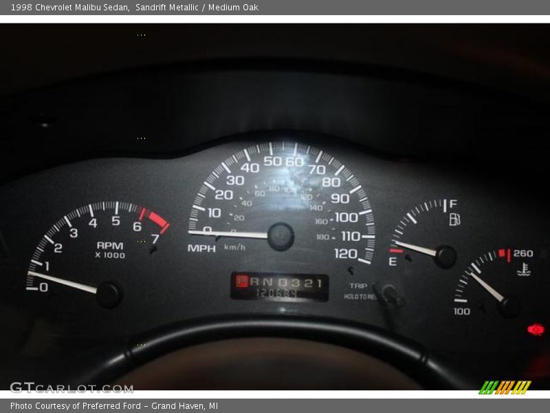  1998 Malibu Sedan Sedan Gauges