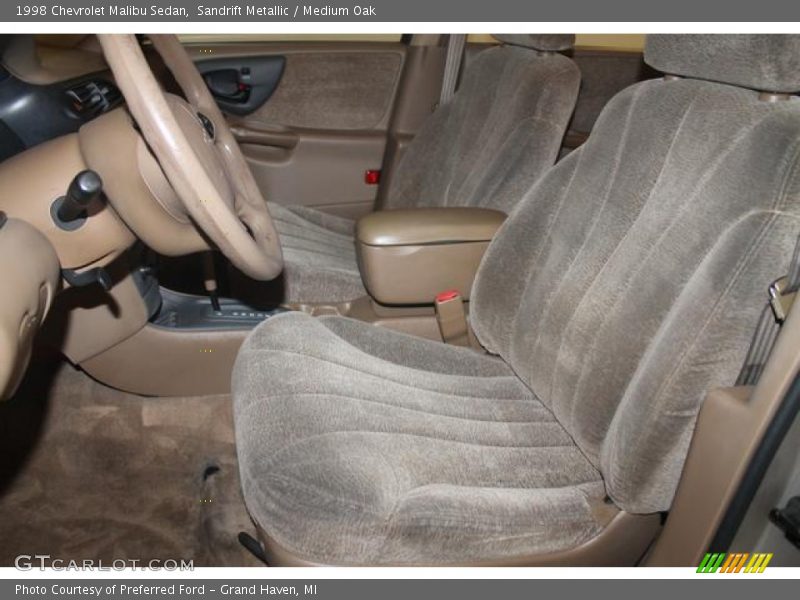 Front Seat of 1998 Malibu Sedan