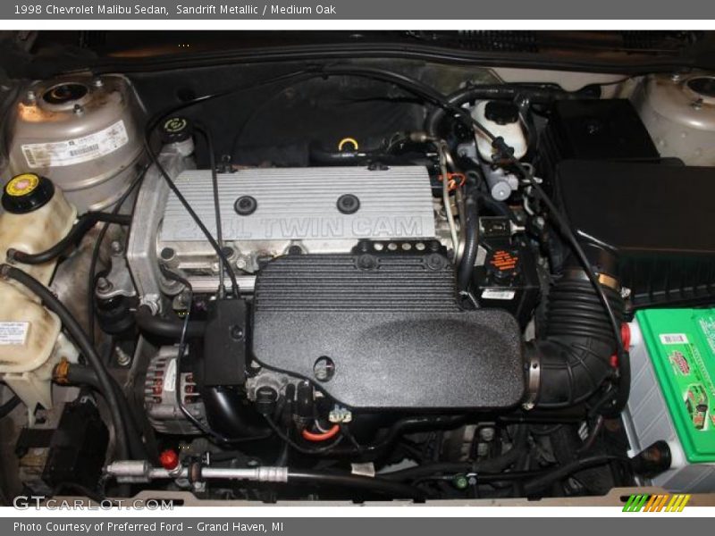  1998 Malibu Sedan Engine - 2.4 Liter OHV 8-Valve 4 Cylinder