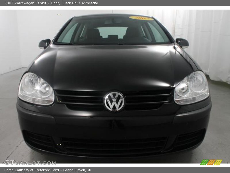 Black Uni / Anthracite 2007 Volkswagen Rabbit 2 Door