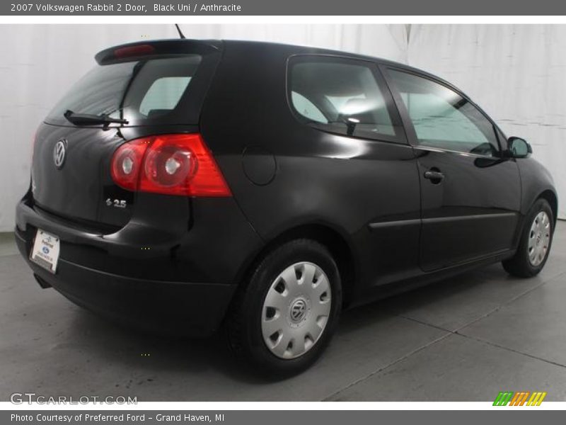 Black Uni / Anthracite 2007 Volkswagen Rabbit 2 Door