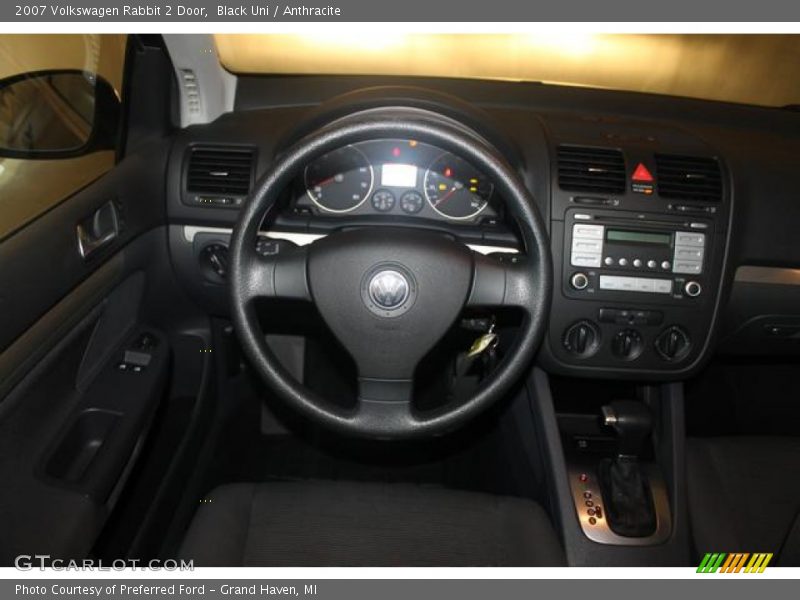 Black Uni / Anthracite 2007 Volkswagen Rabbit 2 Door