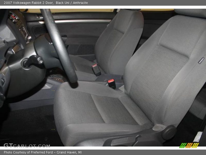 Black Uni / Anthracite 2007 Volkswagen Rabbit 2 Door