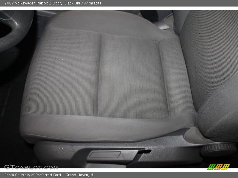 Black Uni / Anthracite 2007 Volkswagen Rabbit 2 Door
