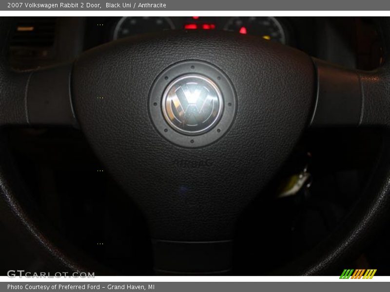 Black Uni / Anthracite 2007 Volkswagen Rabbit 2 Door