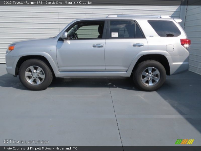 Classic Silver Metallic / Graphite 2012 Toyota 4Runner SR5