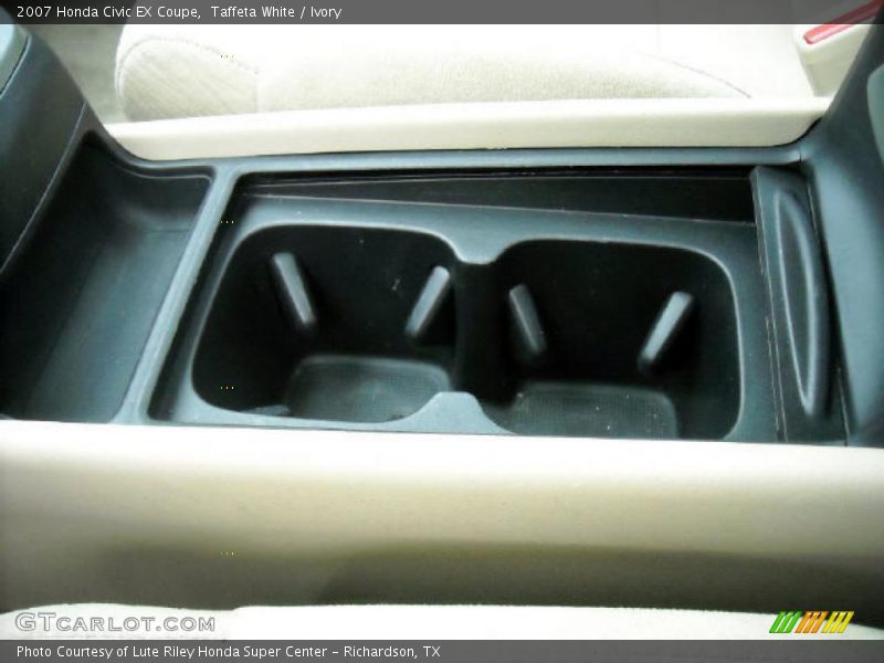 Taffeta White / Ivory 2007 Honda Civic EX Coupe