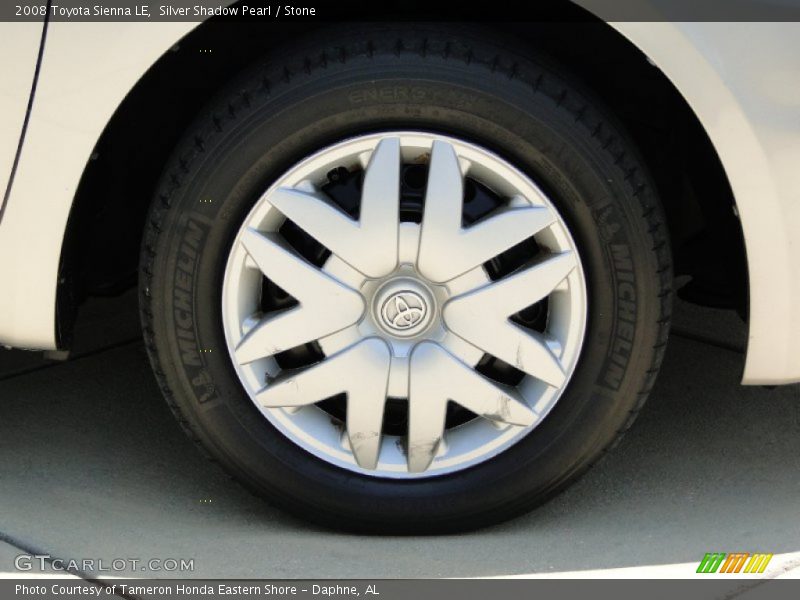 Silver Shadow Pearl / Stone 2008 Toyota Sienna LE