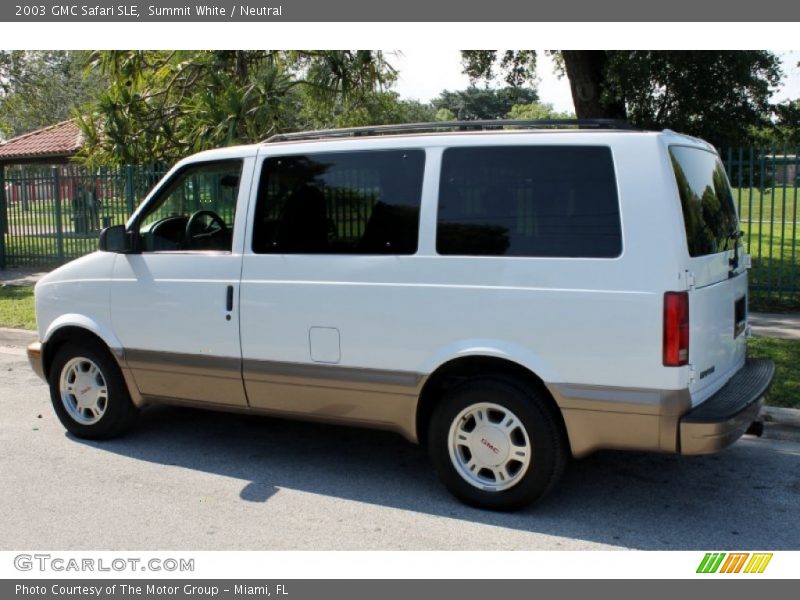 Summit White / Neutral 2003 GMC Safari SLE