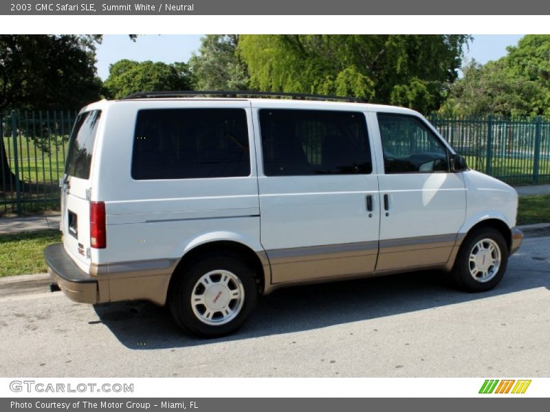 Summit White / Neutral 2003 GMC Safari SLE