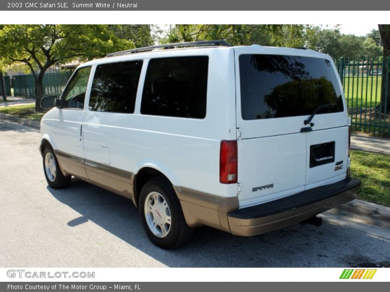 Summit White / Neutral 2003 GMC Safari SLE