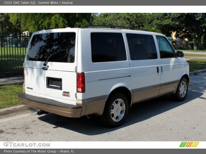 Summit White / Neutral 2003 GMC Safari SLE
