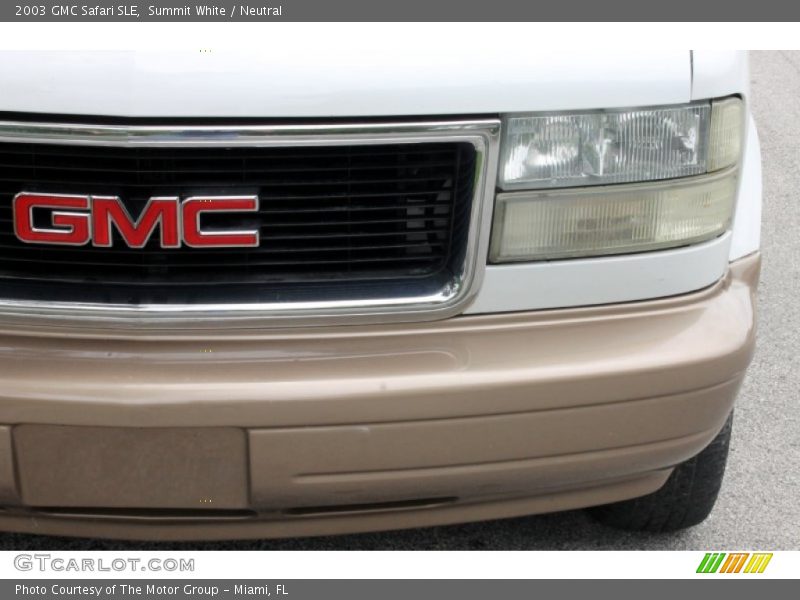 Summit White / Neutral 2003 GMC Safari SLE