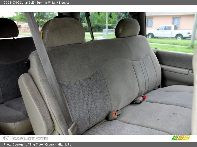 Summit White / Neutral 2003 GMC Safari SLE