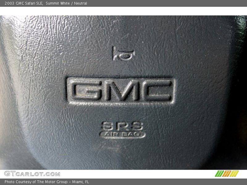 Summit White / Neutral 2003 GMC Safari SLE
