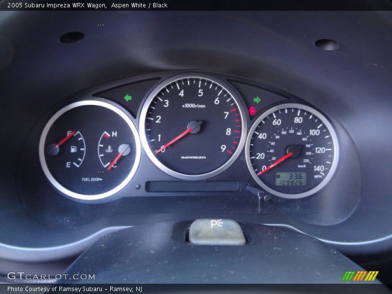  2005 Impreza WRX Wagon WRX Wagon Gauges