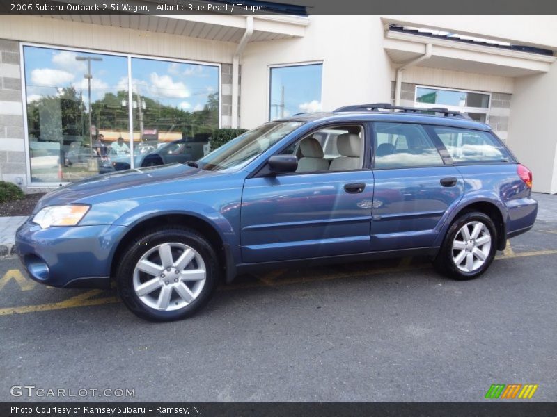 Atlantic Blue Pearl / Taupe 2006 Subaru Outback 2.5i Wagon