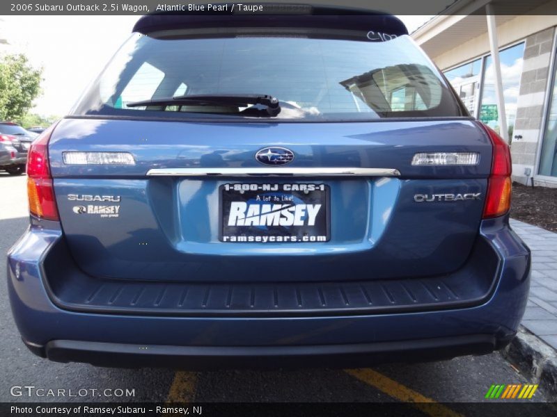 Atlantic Blue Pearl / Taupe 2006 Subaru Outback 2.5i Wagon