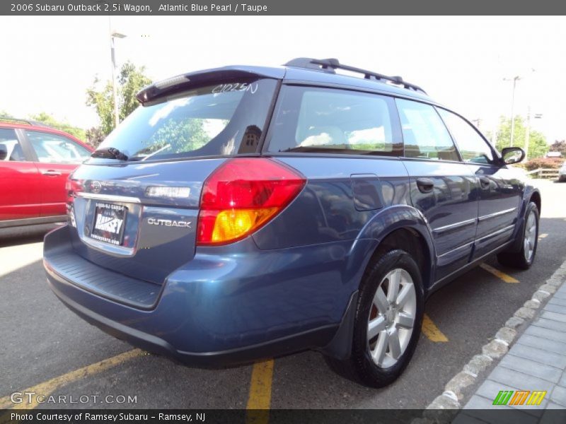 Atlantic Blue Pearl / Taupe 2006 Subaru Outback 2.5i Wagon