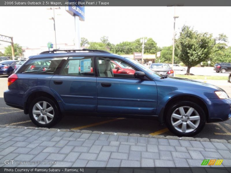 Atlantic Blue Pearl / Taupe 2006 Subaru Outback 2.5i Wagon