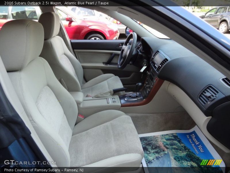 Atlantic Blue Pearl / Taupe 2006 Subaru Outback 2.5i Wagon
