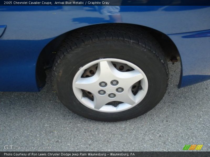 Arrival Blue Metallic / Graphite Gray 2005 Chevrolet Cavalier Coupe
