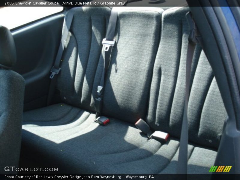 Arrival Blue Metallic / Graphite Gray 2005 Chevrolet Cavalier Coupe