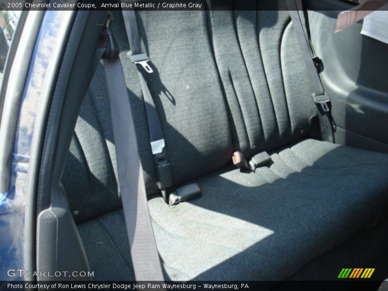 Arrival Blue Metallic / Graphite Gray 2005 Chevrolet Cavalier Coupe