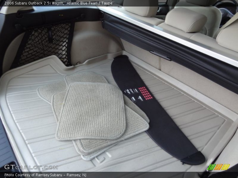 Atlantic Blue Pearl / Taupe 2006 Subaru Outback 2.5i Wagon