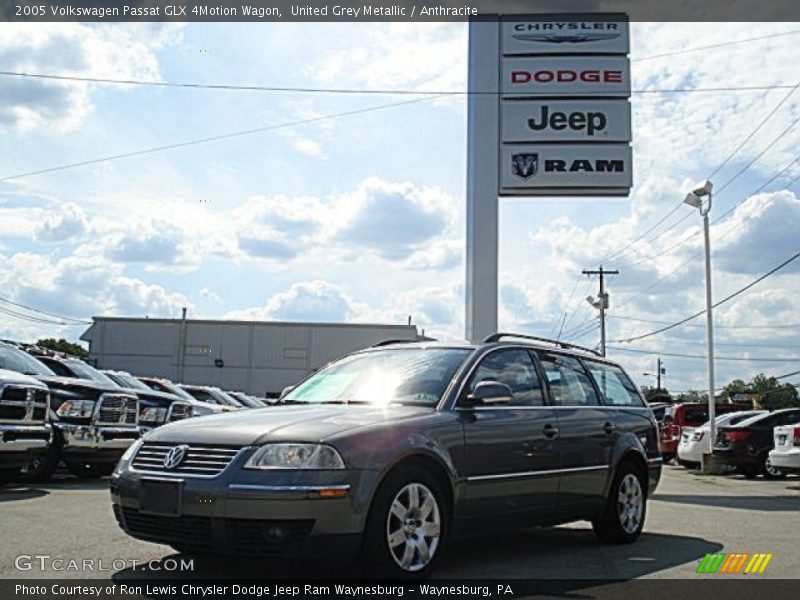 United Grey Metallic / Anthracite 2005 Volkswagen Passat GLX 4Motion Wagon
