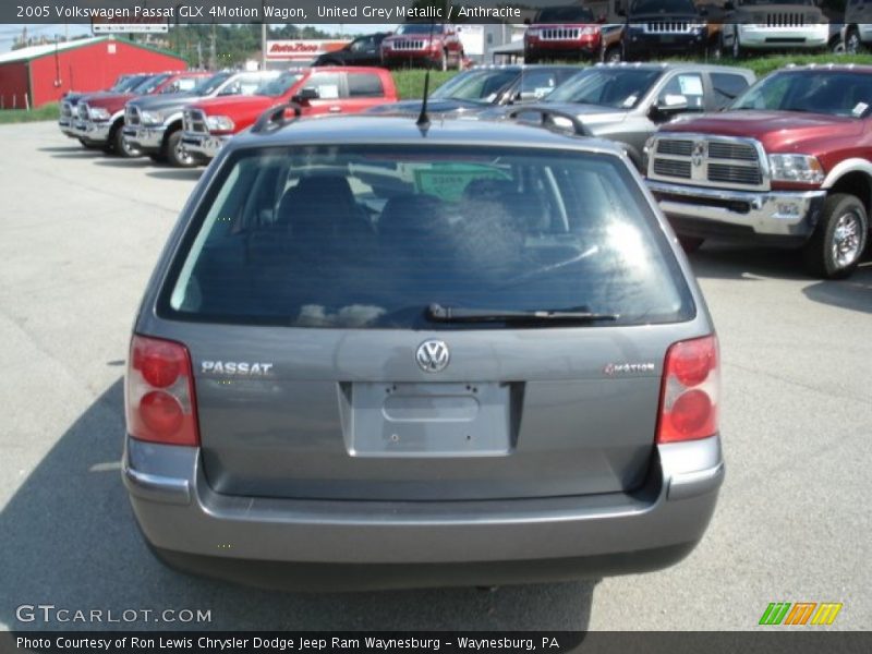United Grey Metallic / Anthracite 2005 Volkswagen Passat GLX 4Motion Wagon