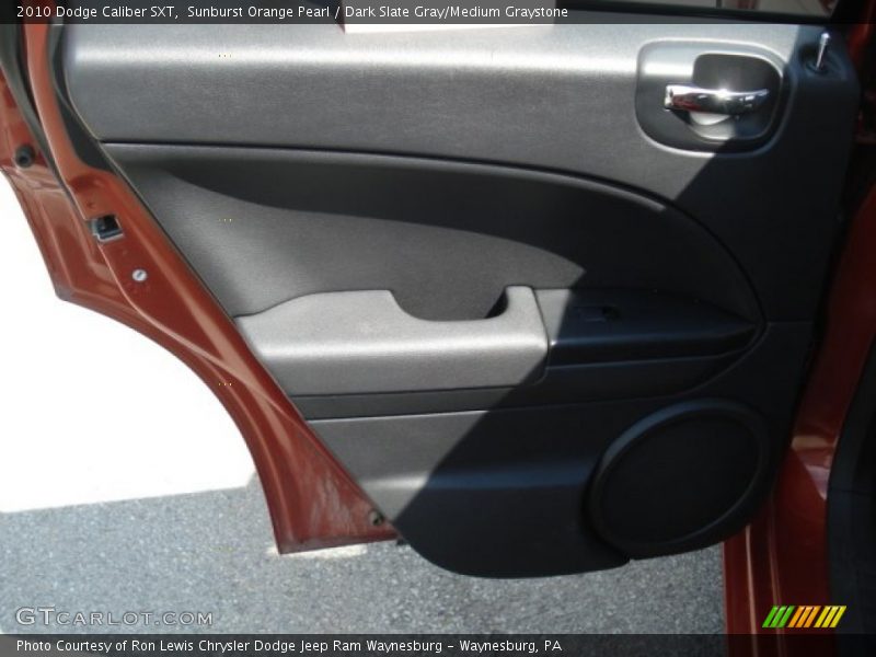 Sunburst Orange Pearl / Dark Slate Gray/Medium Graystone 2010 Dodge Caliber SXT