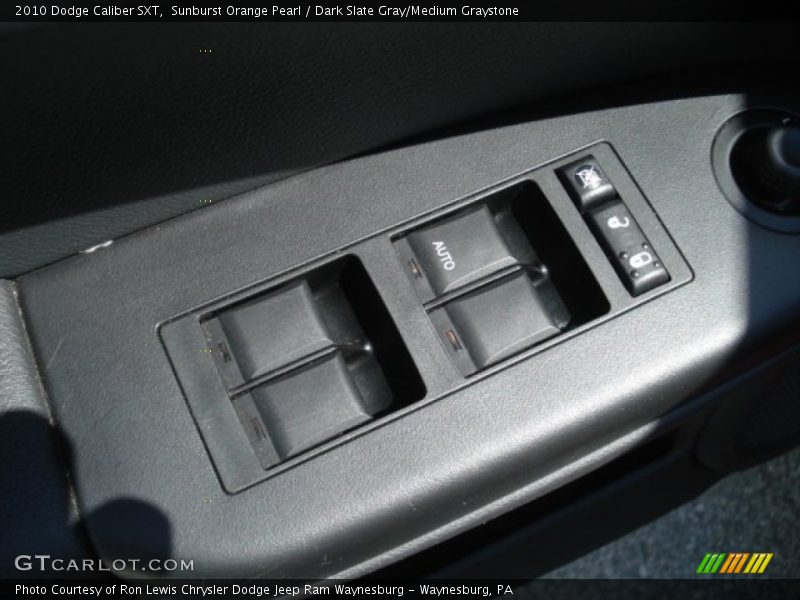 Sunburst Orange Pearl / Dark Slate Gray/Medium Graystone 2010 Dodge Caliber SXT