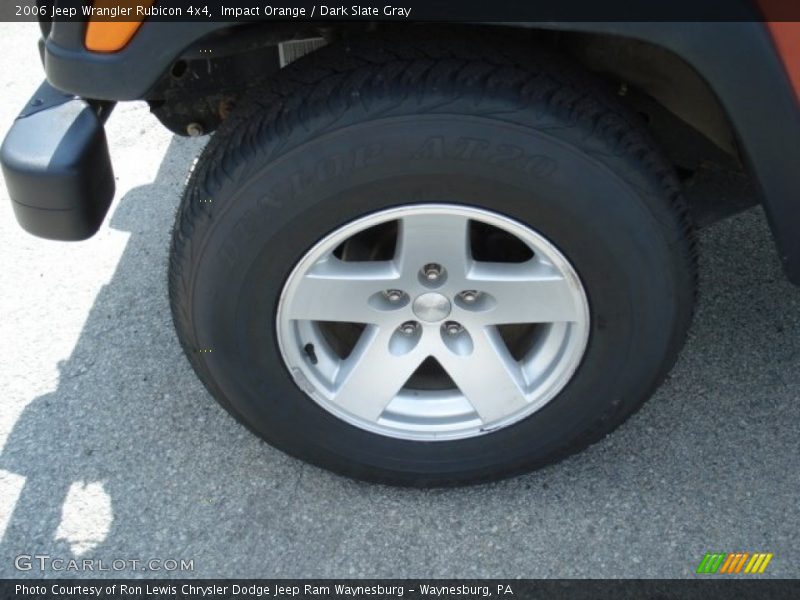 Impact Orange / Dark Slate Gray 2006 Jeep Wrangler Rubicon 4x4