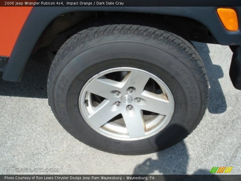 Impact Orange / Dark Slate Gray 2006 Jeep Wrangler Rubicon 4x4