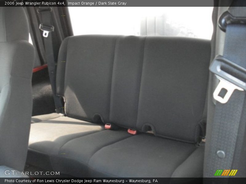 Impact Orange / Dark Slate Gray 2006 Jeep Wrangler Rubicon 4x4