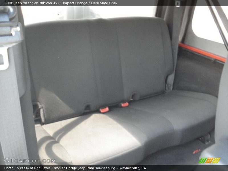 Impact Orange / Dark Slate Gray 2006 Jeep Wrangler Rubicon 4x4