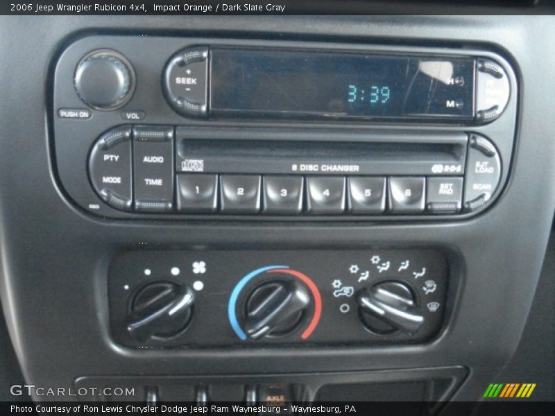 Impact Orange / Dark Slate Gray 2006 Jeep Wrangler Rubicon 4x4