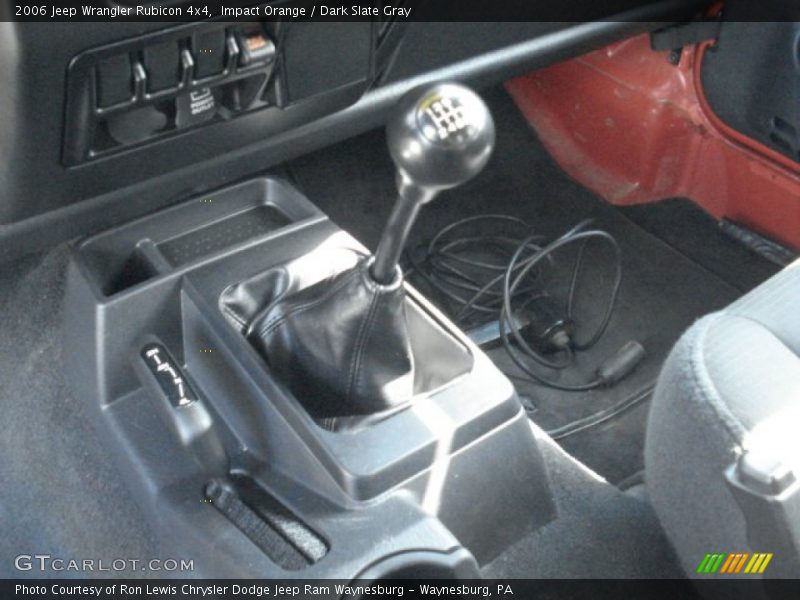 Impact Orange / Dark Slate Gray 2006 Jeep Wrangler Rubicon 4x4
