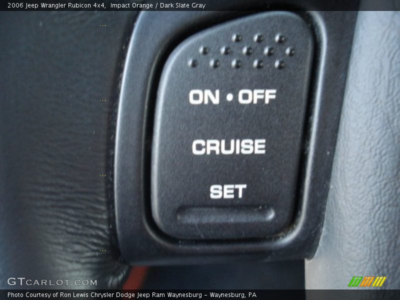 Impact Orange / Dark Slate Gray 2006 Jeep Wrangler Rubicon 4x4
